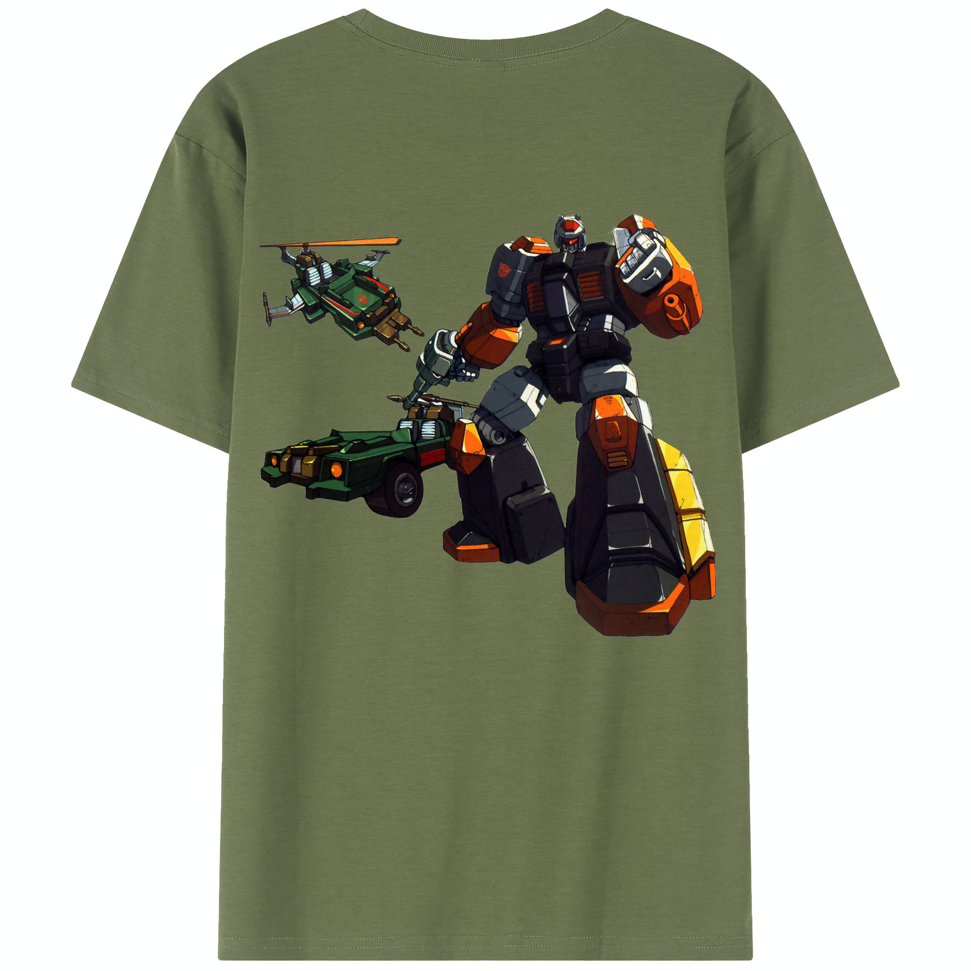 （画像用）  綿100％半袖Tシャツ（背面プリント）